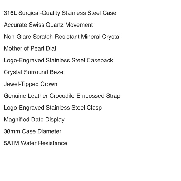 Sophie & Freda Austin Mop Swiss Ladies Watch - Picture 8 of 10